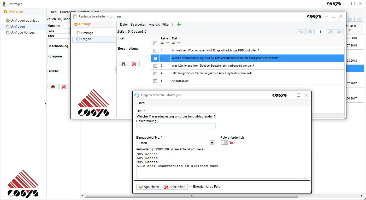 MHD Kontrolle COSYS Software